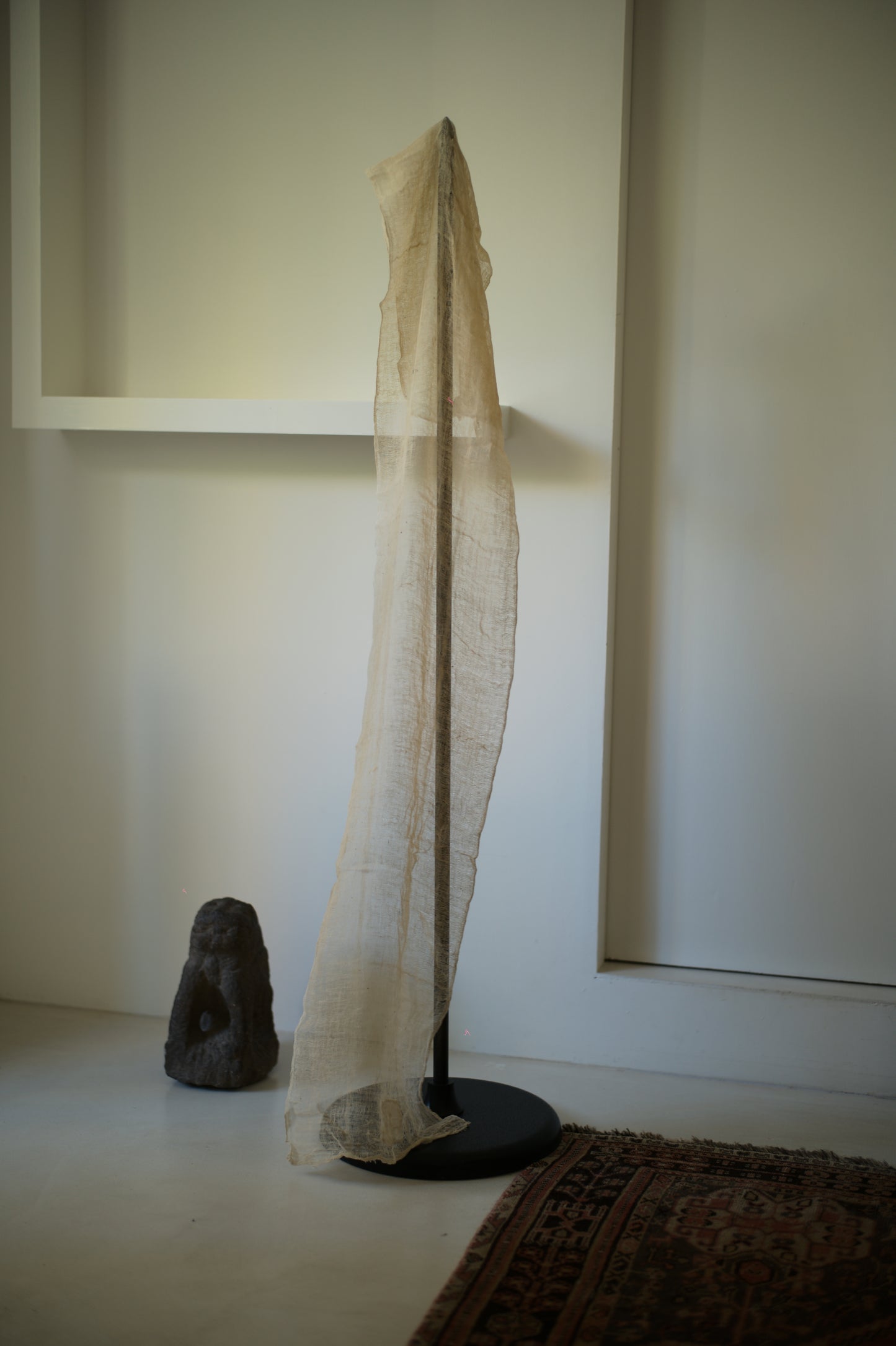 日本昭和初期 蚊帳布 Old Mosquito net NO.12