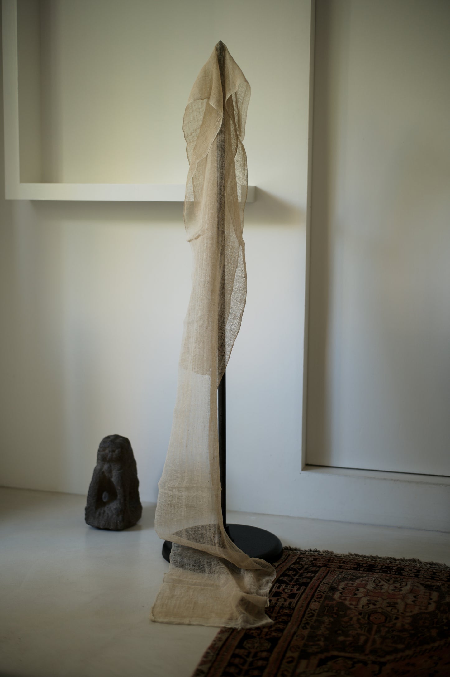 日本昭和初期 蚊帳布 Old Mosquito net NO.13
