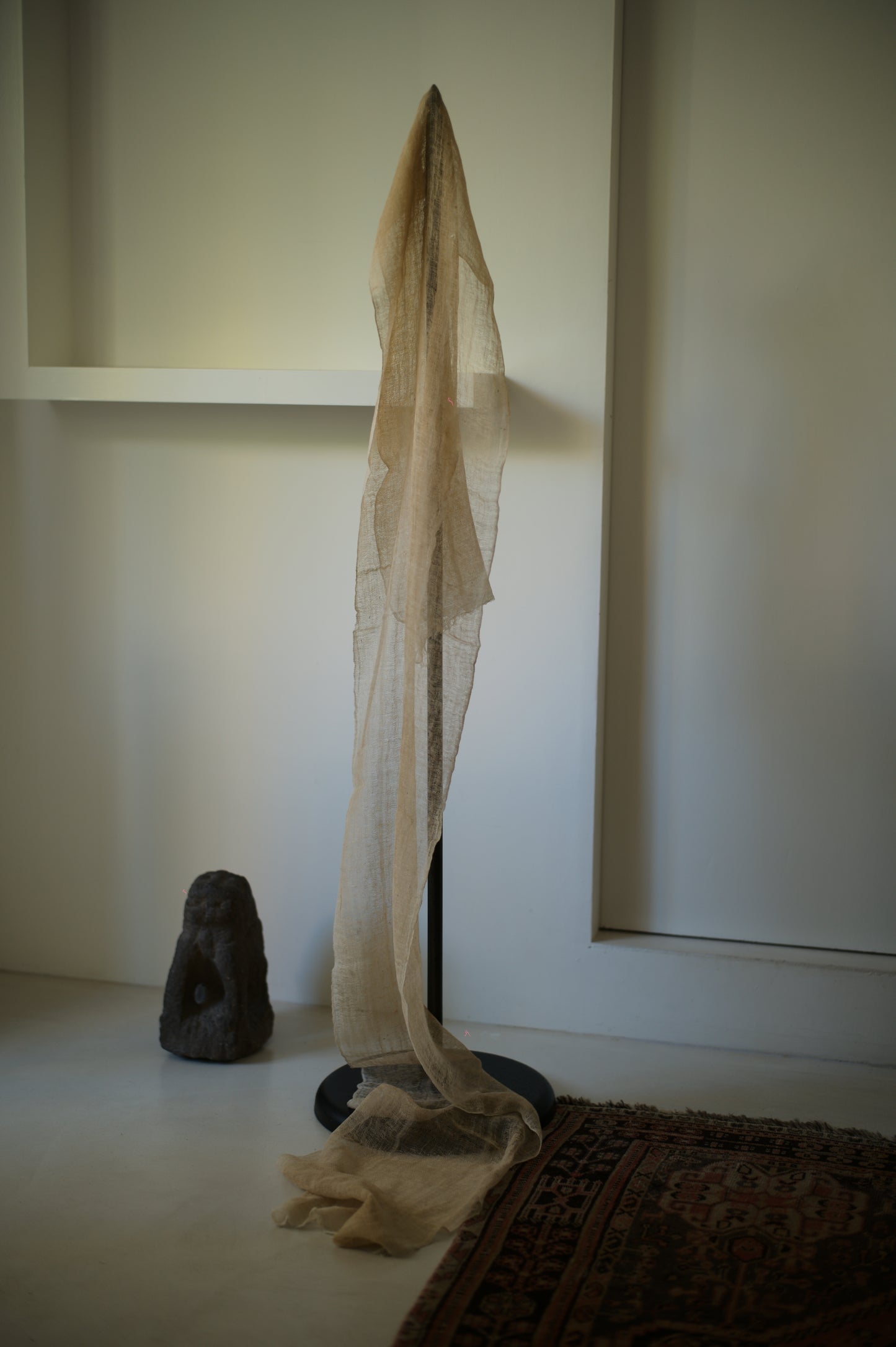 日本昭和初期 蚊帳布 Old Mosquito net NO.13