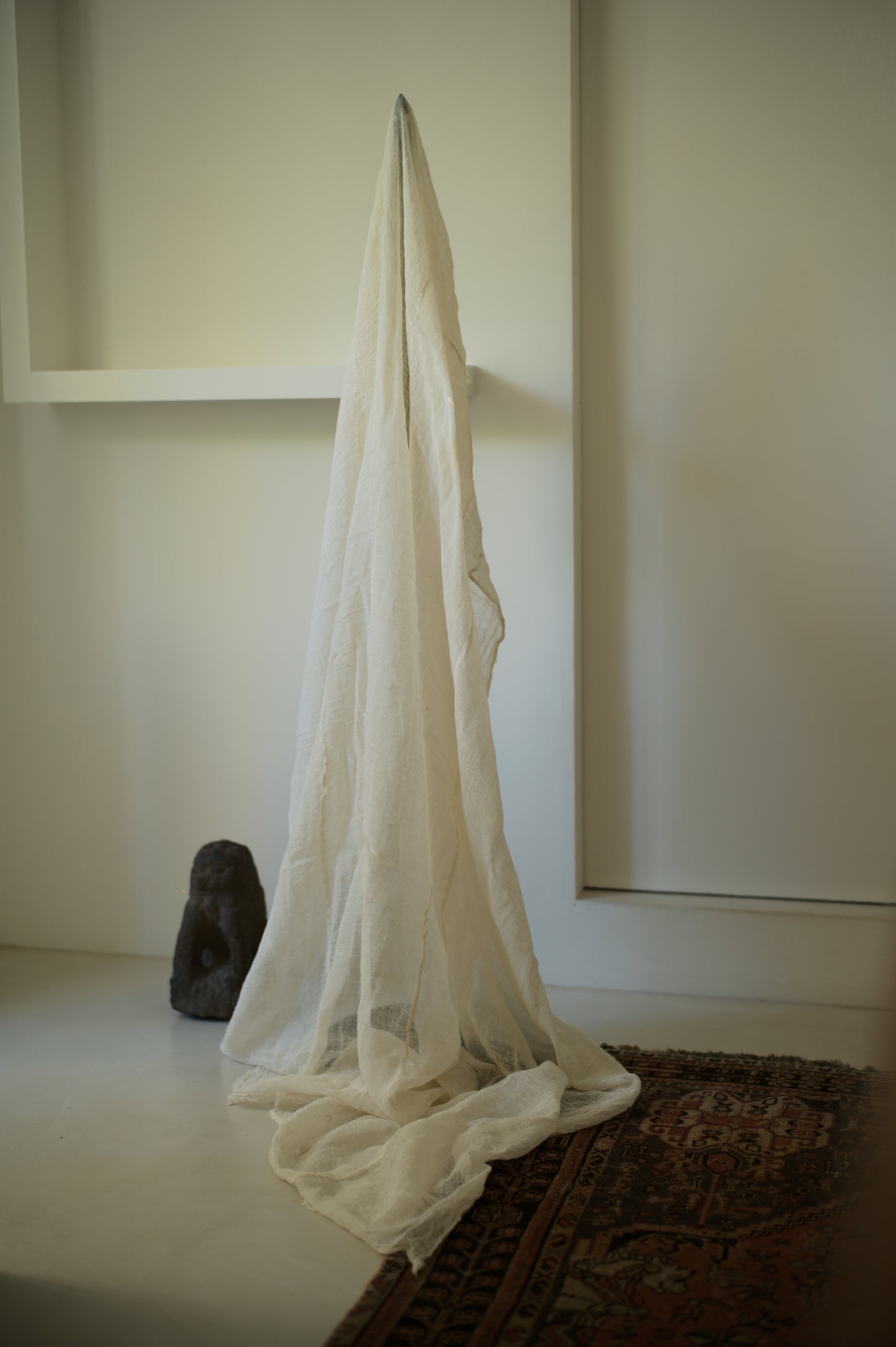 日本昭和初期 蚊帳布 Old Mosquito net NO.03