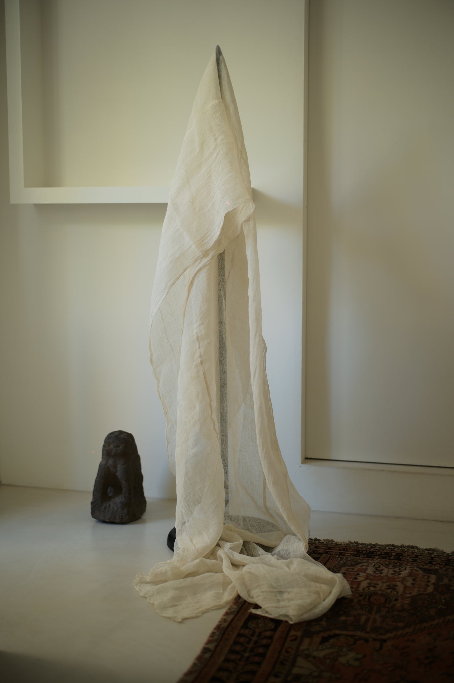 日本昭和初期 蚊帳布 Old Mosquito net NO.04