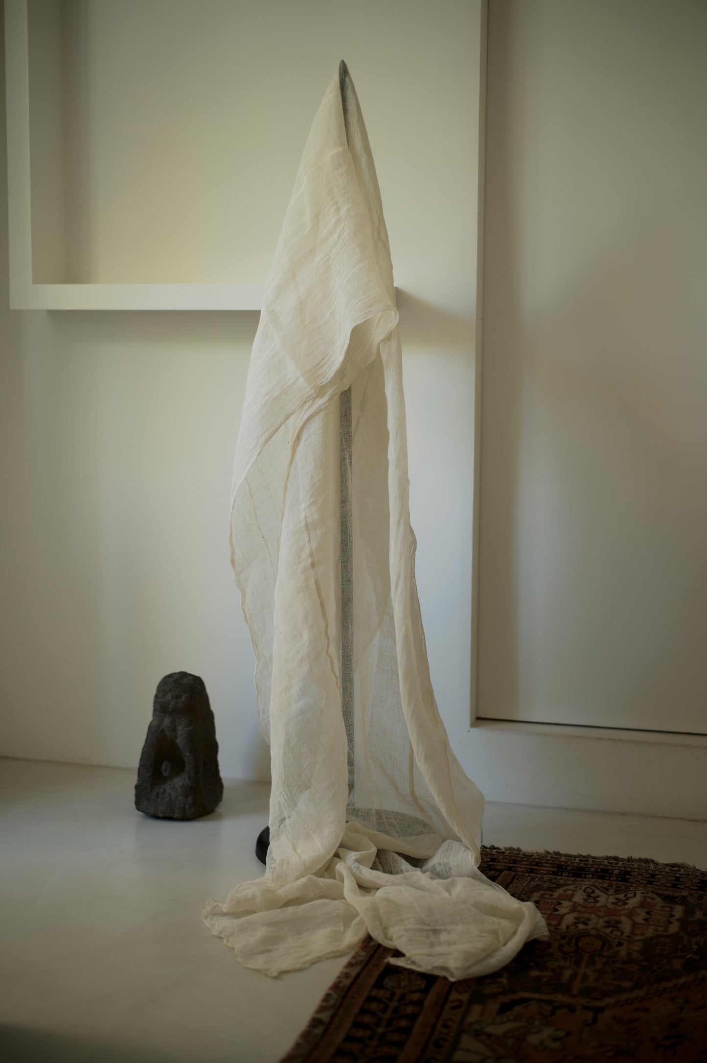 日本昭和初期 蚊帳布 Old Mosquito net NO.05