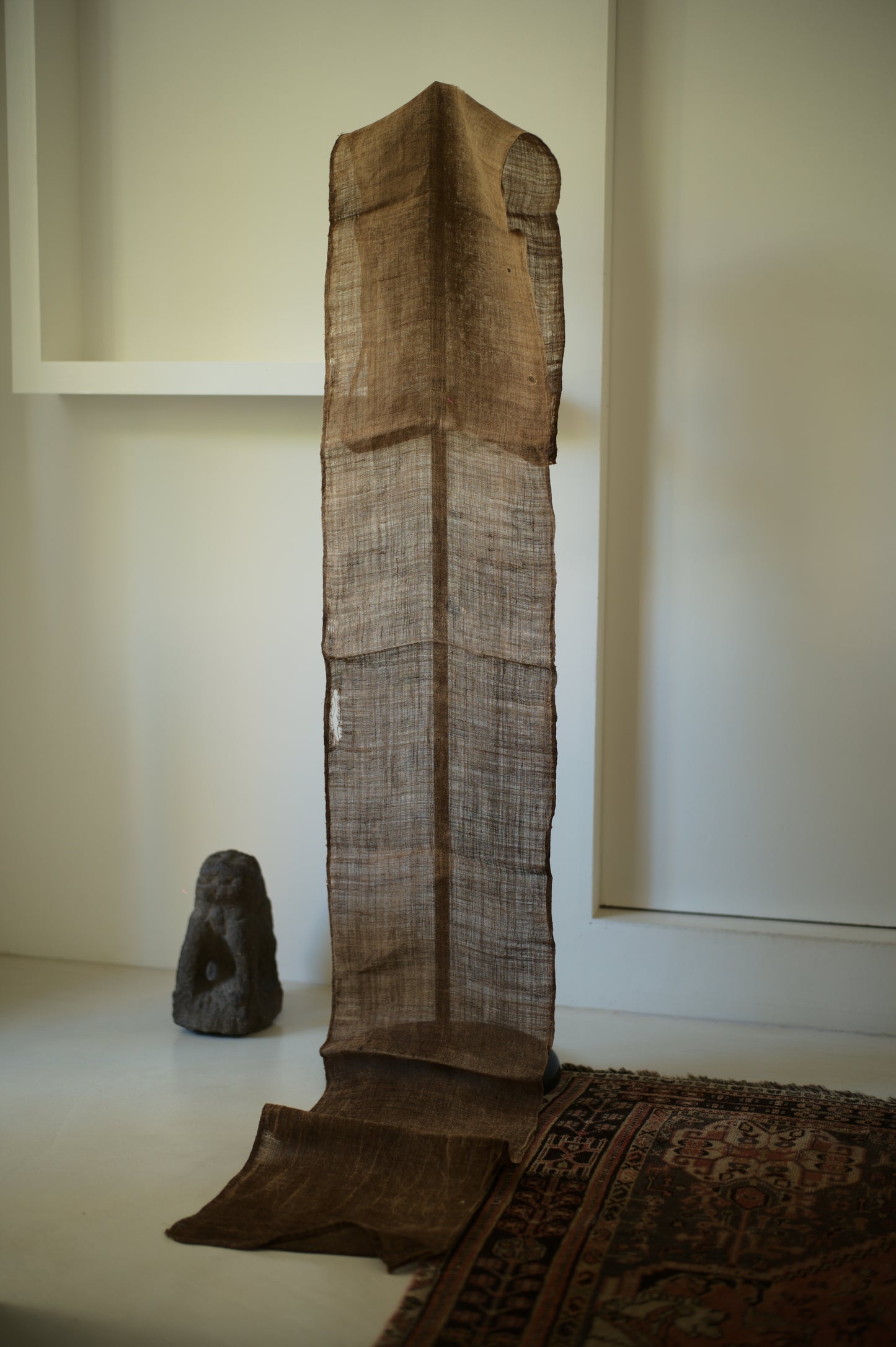 日本昭和初期 蚊帳布 Old Mosquito net NO.06