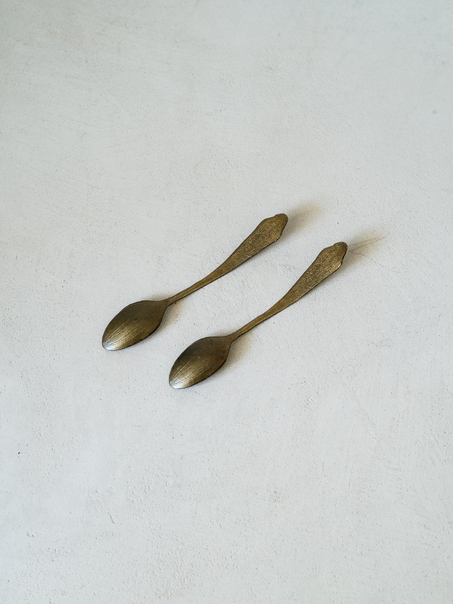 蘇健霖 宋代點茶小銅匙一對