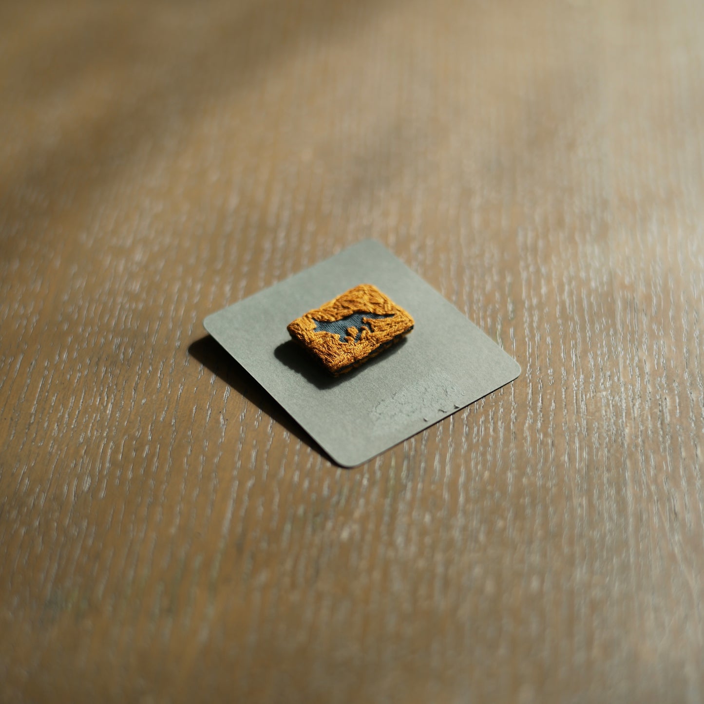 小玩意兒 狐狸刺繡別針 _ 043