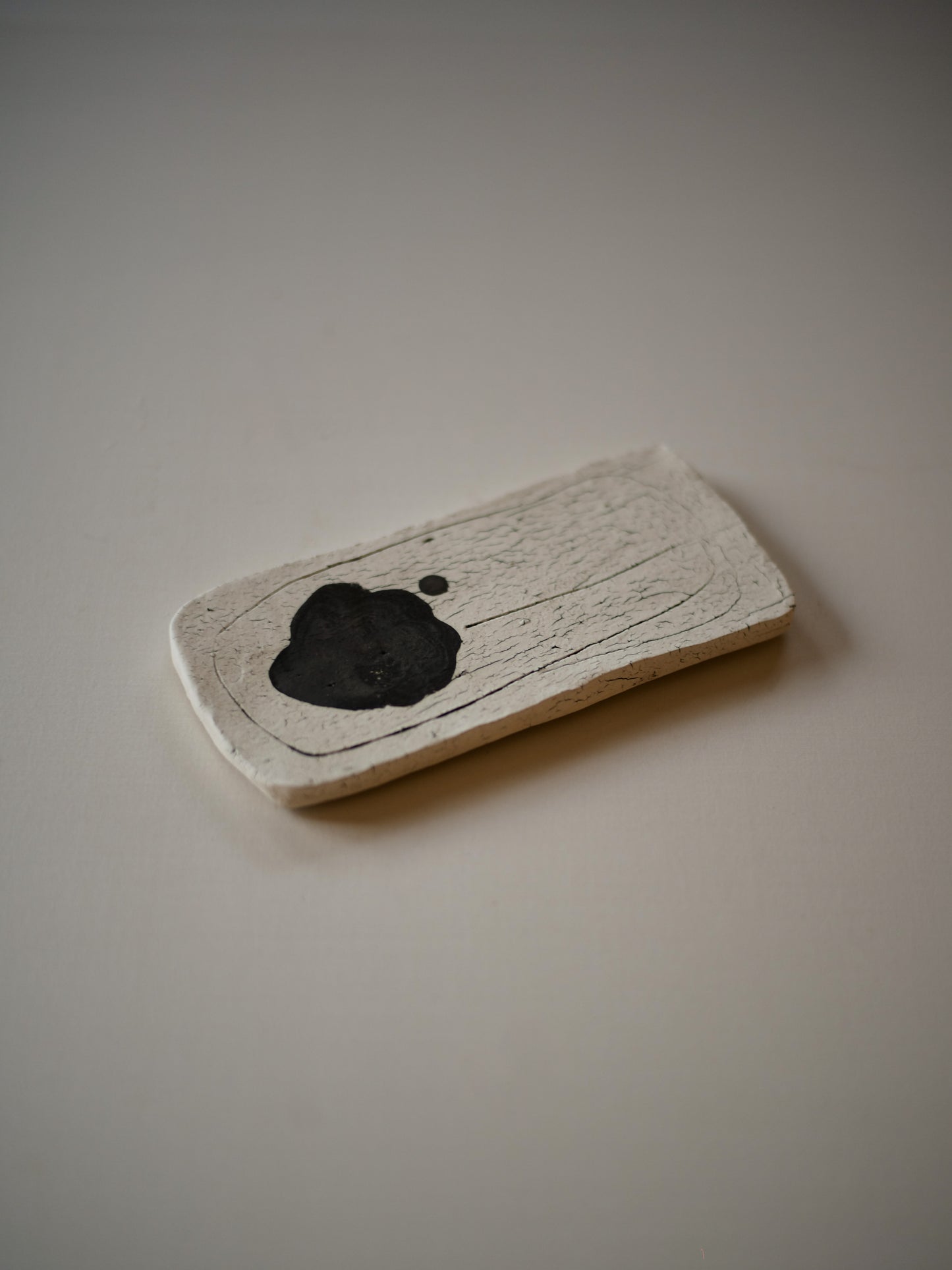 野口寬斉 JOMON Yakishime Plate (S)_T48