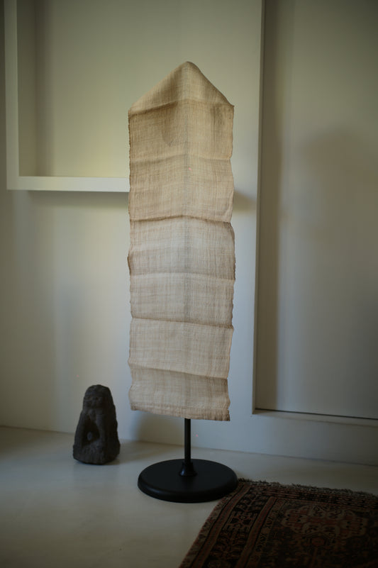 日本 20世紀 韓國苧麻布單片 Old Ramie Cloth – Korean Panel NO.17