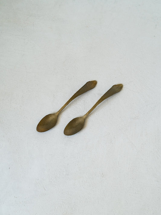 蘇健霖 宋代點茶小銅匙一對