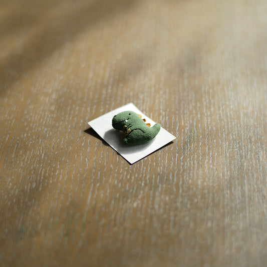 小玩意兒 恐龍刺繡別針 ＿ 045