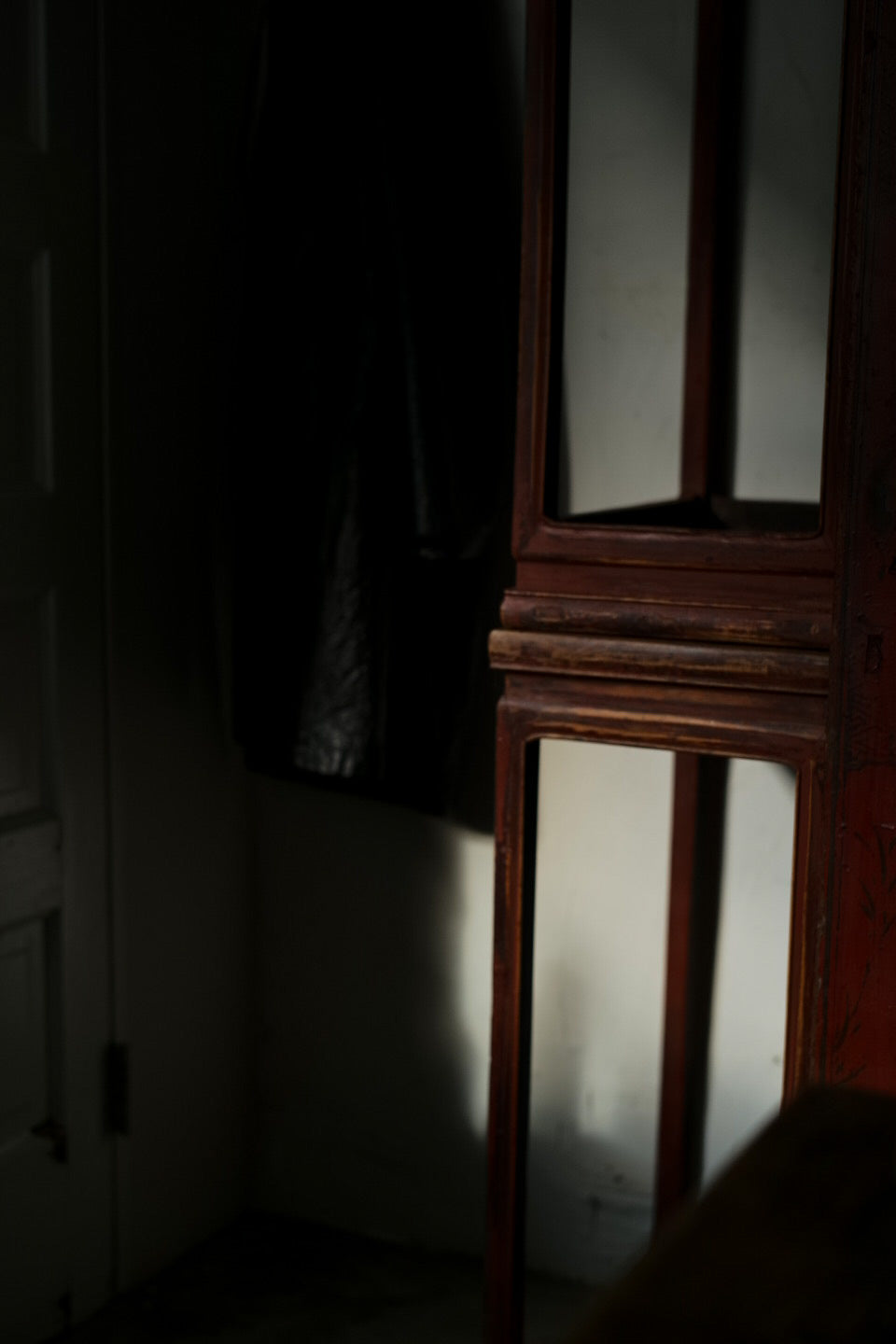 中國清代花几 一組兩座