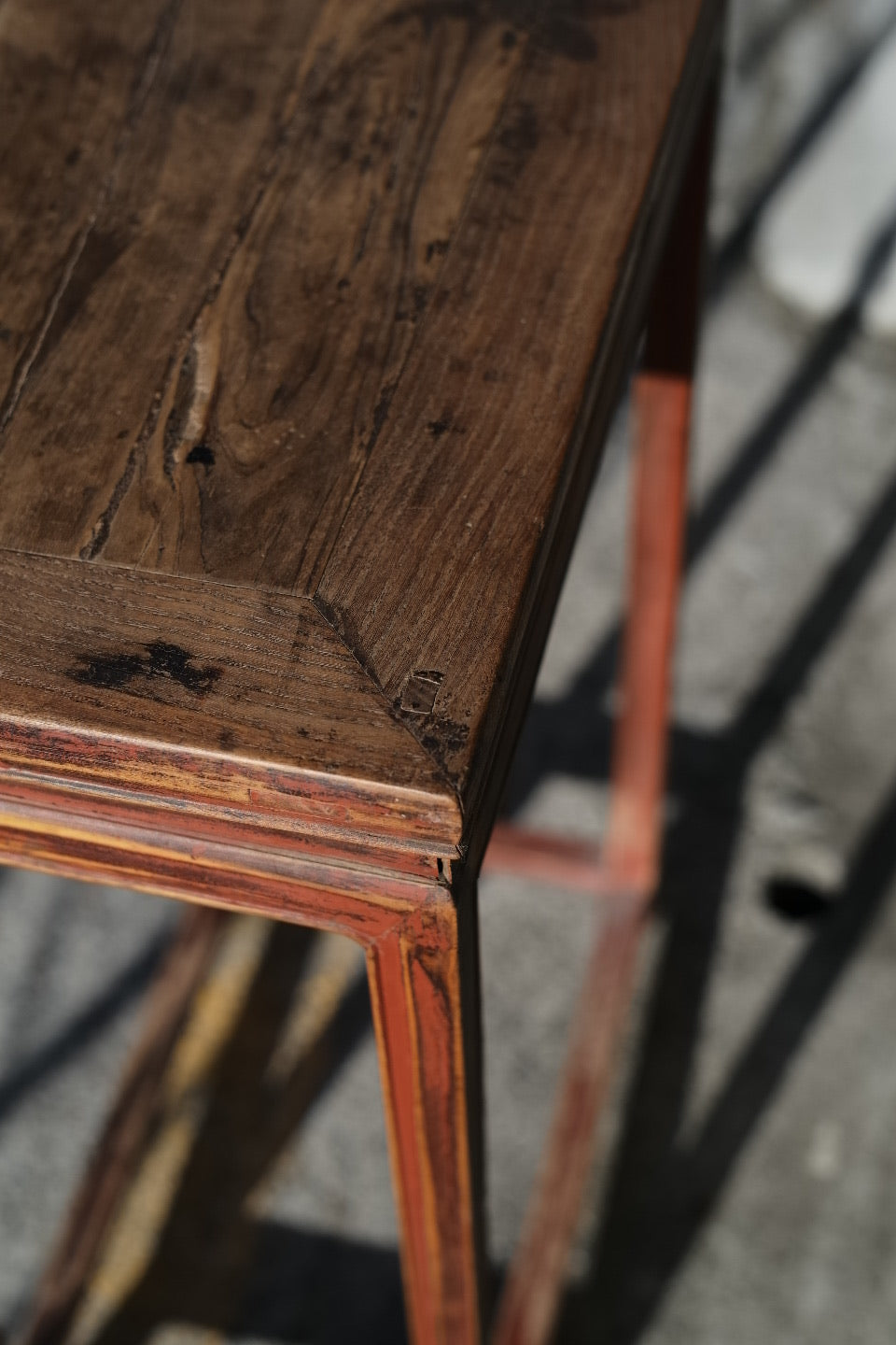 中國清代花几 一組兩座