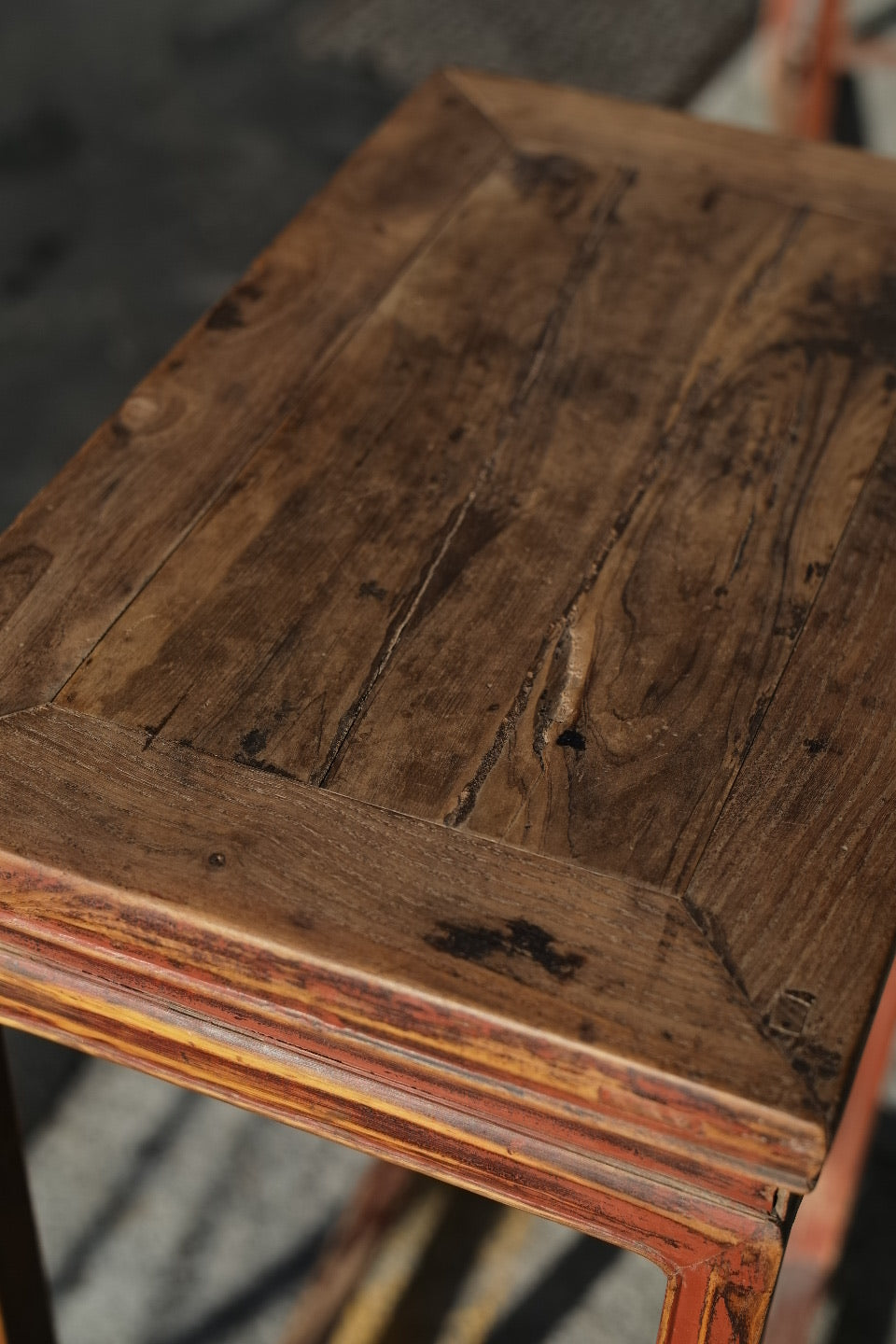 中國清代花几 一組兩座