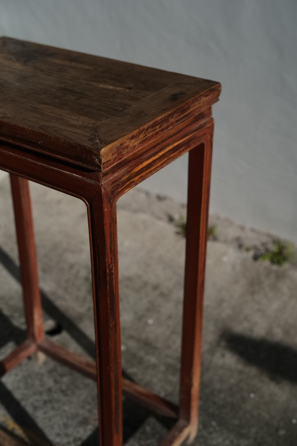 中國清代花几 一組兩座