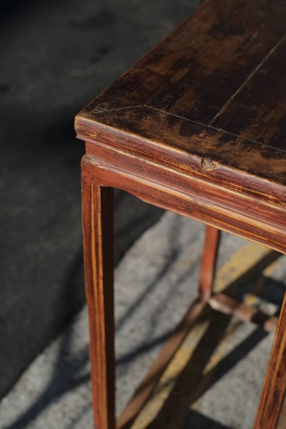 中國清代花几 一組兩座