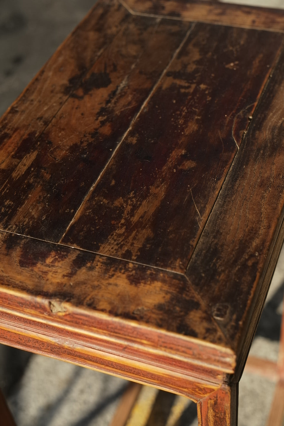 中國清代花几 一組兩座