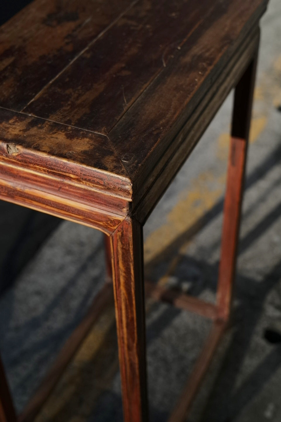 中國清代花几 一組兩座